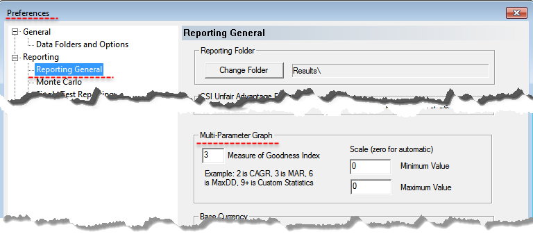 Preferences-Muti-Parameter-Graph Setting