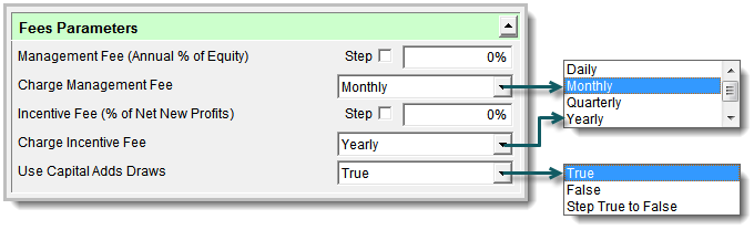 Global Fee Parameters