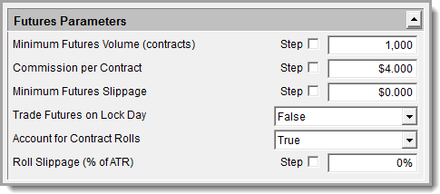 Click for more information about each parameter