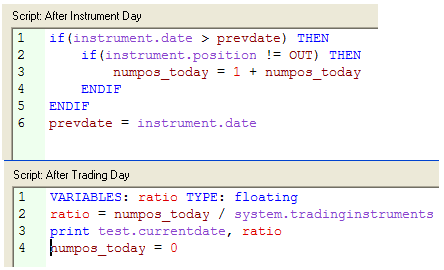 measurement code