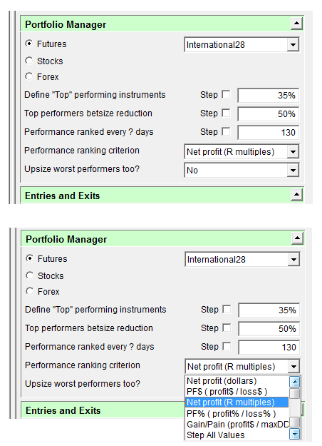 Trading Blox implementation